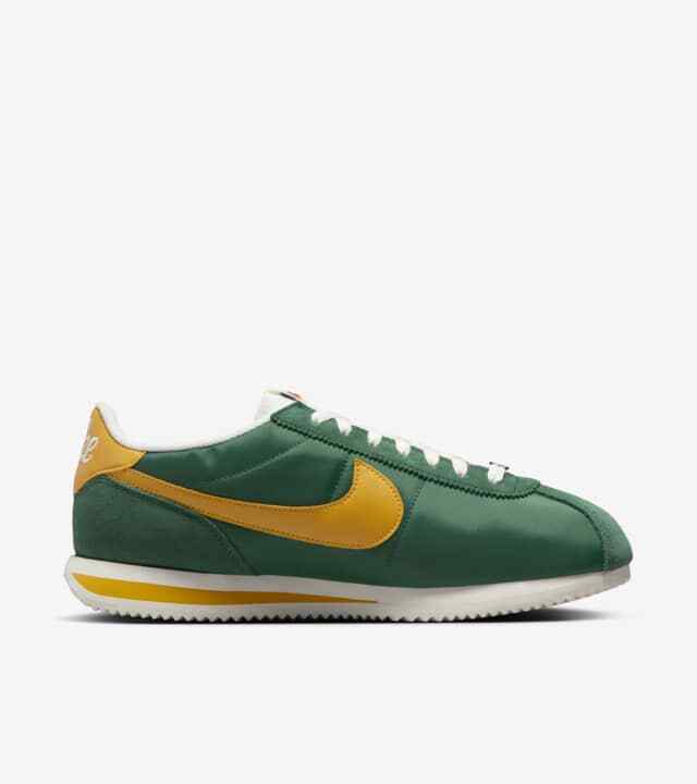 HF1435-300 Nike Cortez TXT Oregon Gorge Green and Yellow Ochre (Men's)