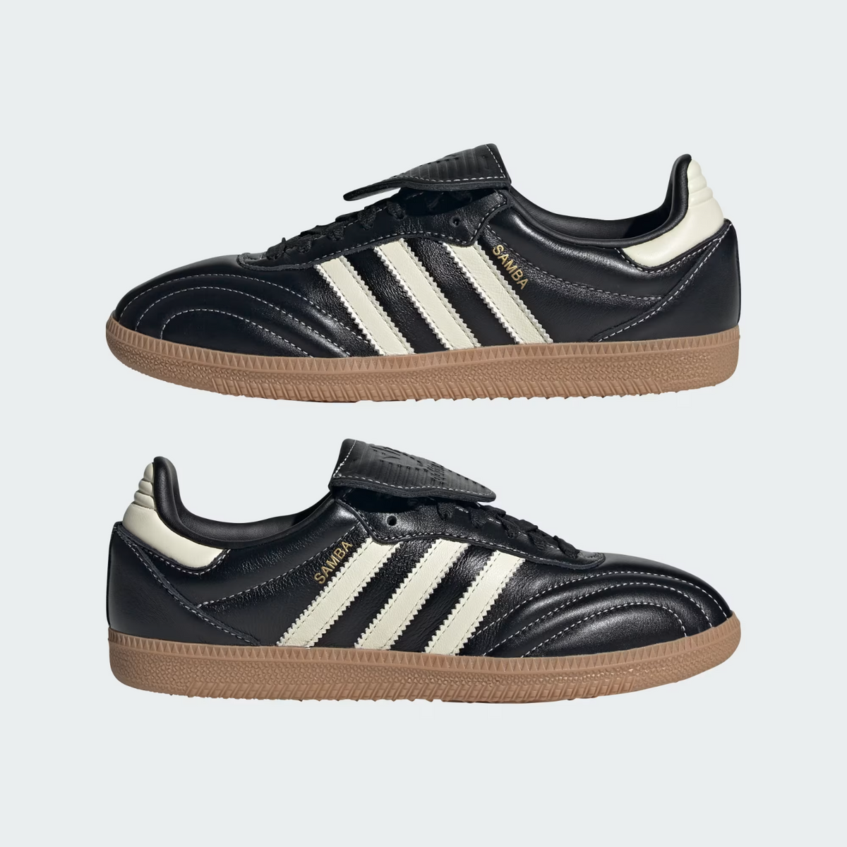 JS3937 adidas Originals  Samba Core Black Cream White Gum (Women's)