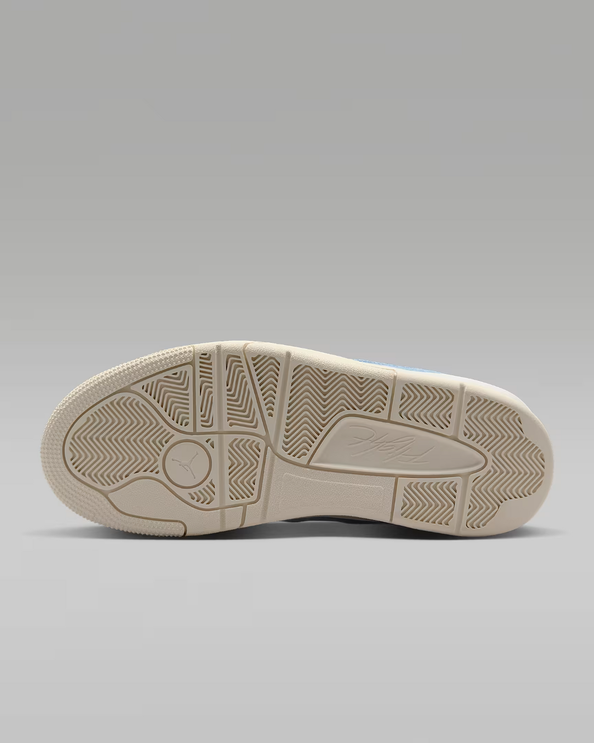 IB4414-100 Nike  Jordan Flight Court SE Sail Worn Blue Gum Light Brown (Women's)