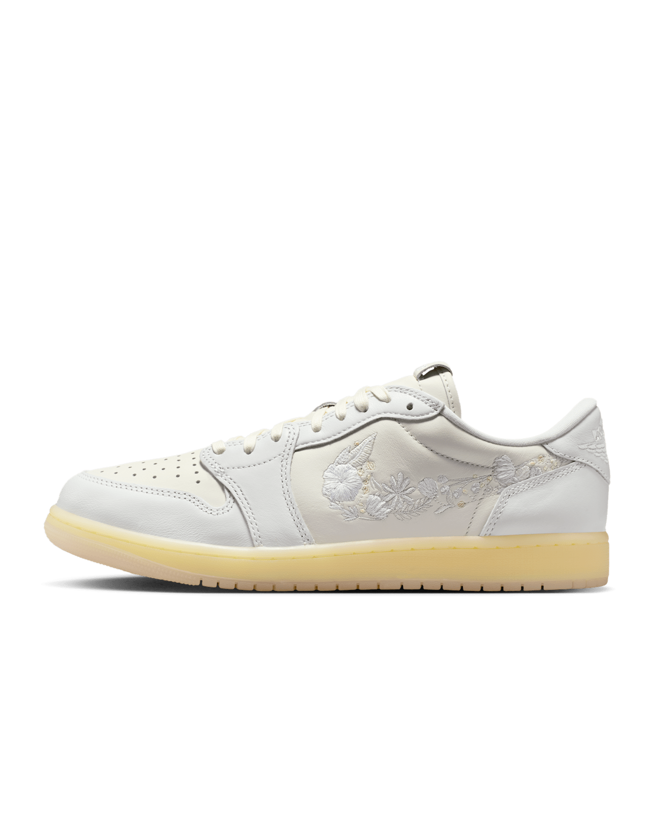 IF4391-100 Nike Air Jordan 1 Low OG Rabbit Floral Swoosh (Men's)