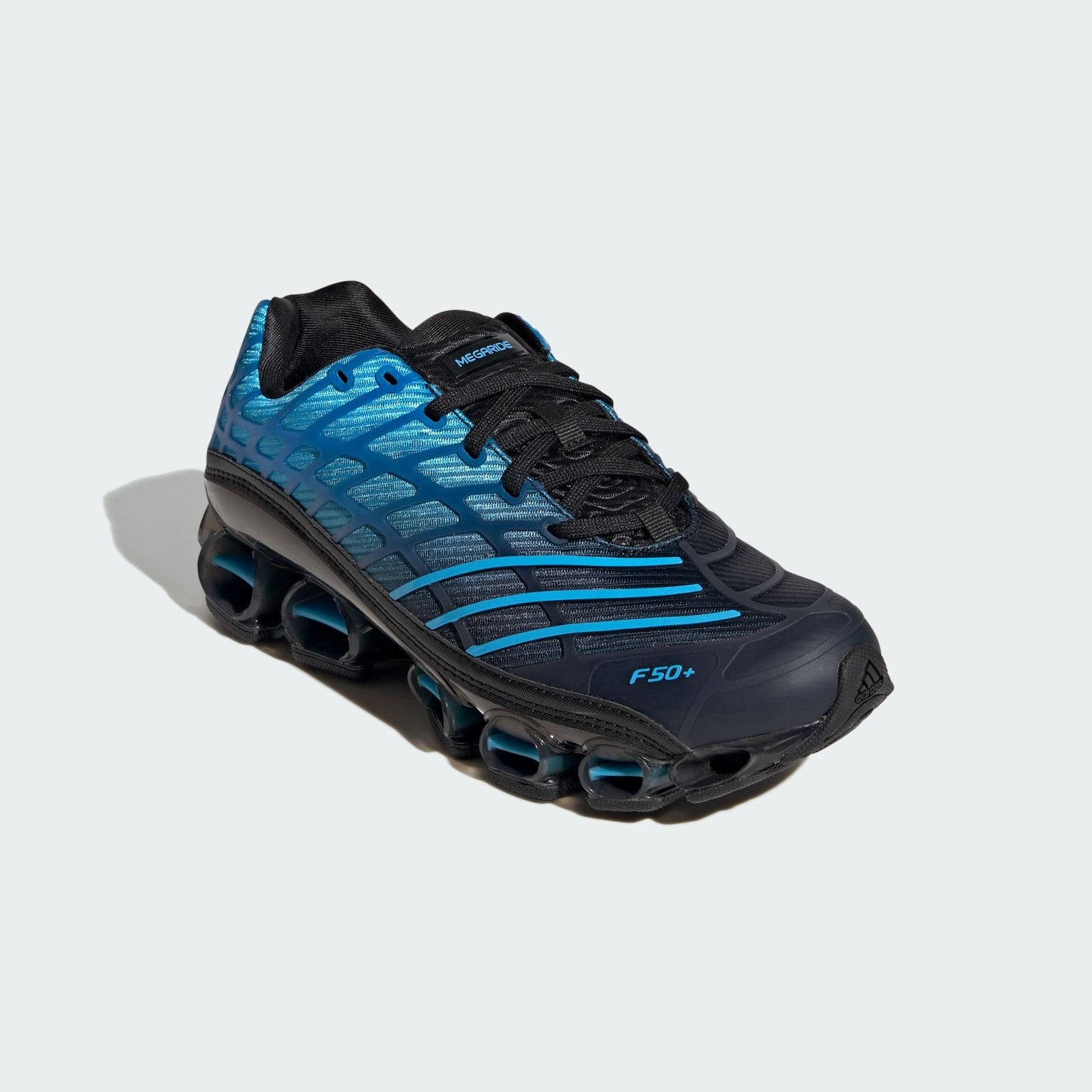 KJ4419 adidas Megaride F50 Core BlackLucid Aquamarine (Men's)