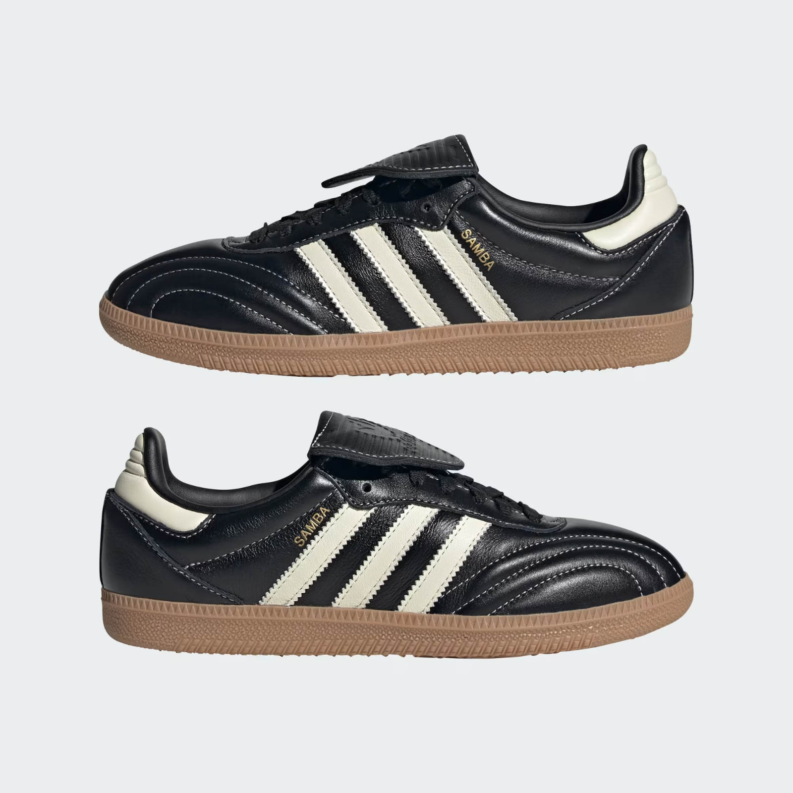 JS3937 adidas Originals  Samba Core Black Cream White Gum (Women's)
