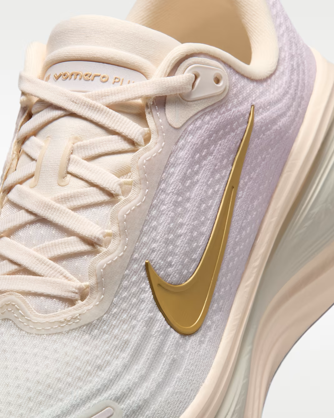 IW1233-102 Nike Vomero Plus "Chalk/Bleached Lilac" (Women's)