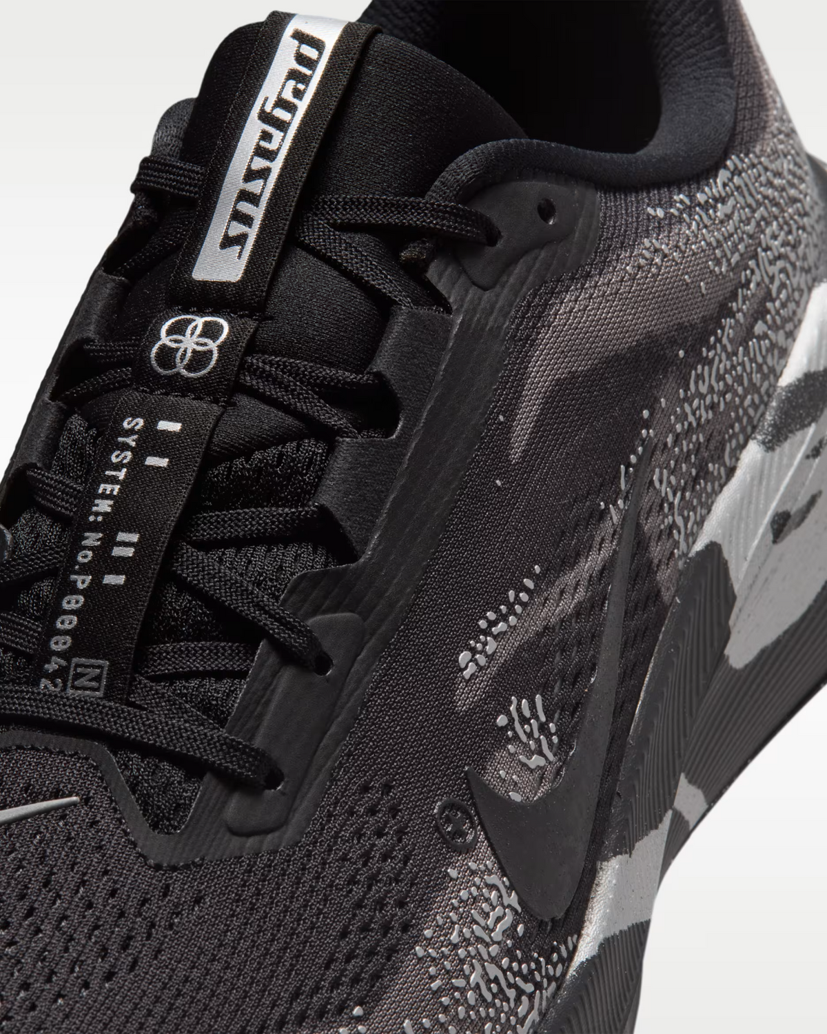 IQ3928-001 Nike Pegasus 42 Disrupt Pack "Black/Medium Ash" (Men's)