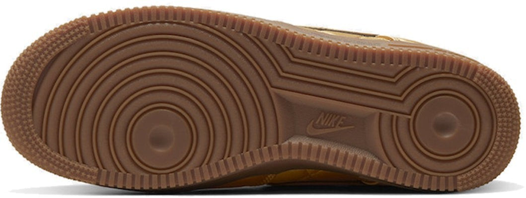 CU6724-777 Nike Air Force 1 Low "Quilted Satin Pack Wheat" (Men's)