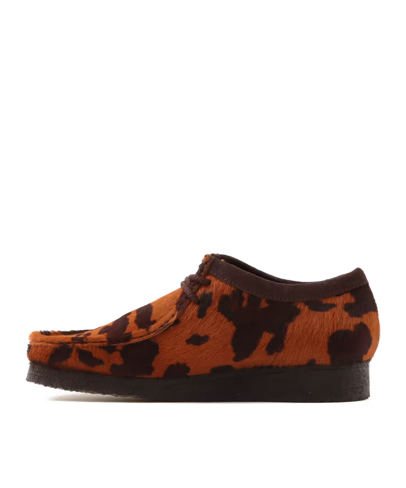 26183756 Clarks Wallabee Brown Cow Print (Men's)