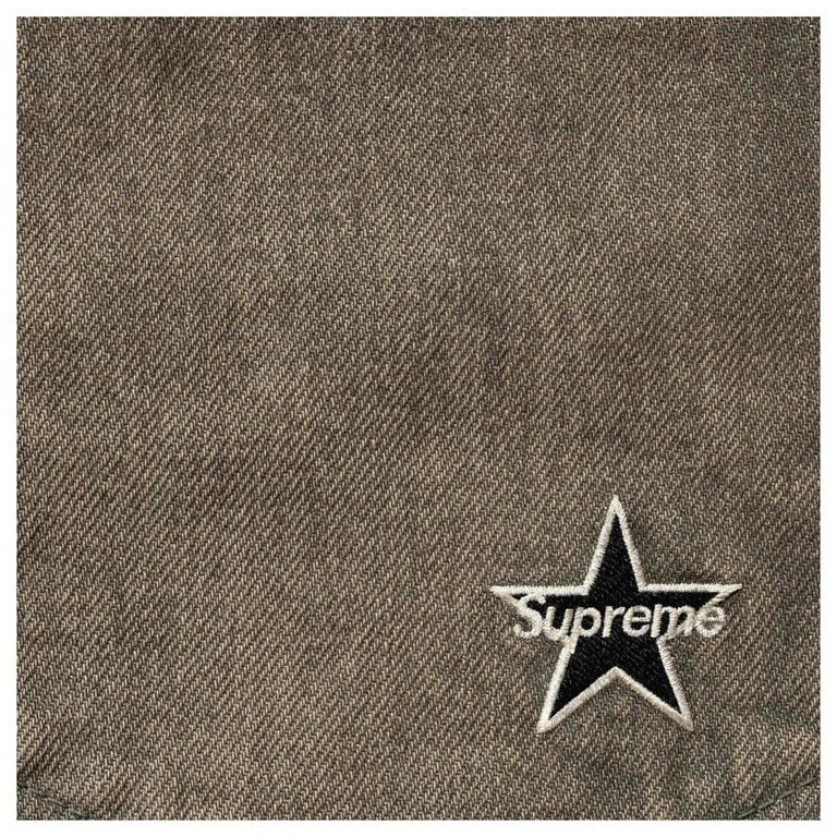 Supreme Distressed Loose Fit Selvedge Jean Washed Grey (26FW)