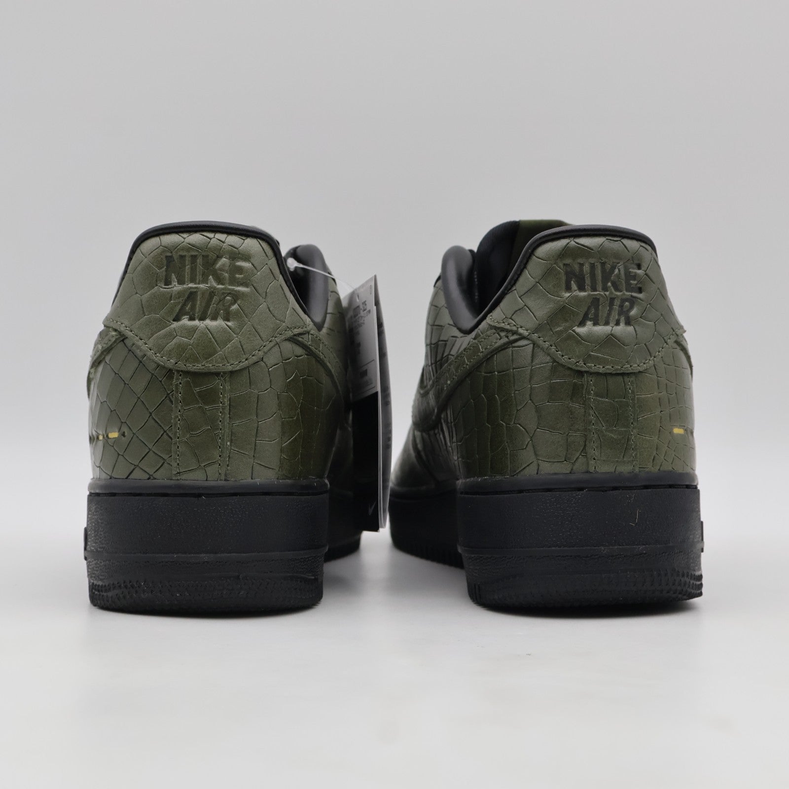 IQ3370-325 Nike Air Force 1 07 Low Morse Code Croc Cargo Khaki (Men's)