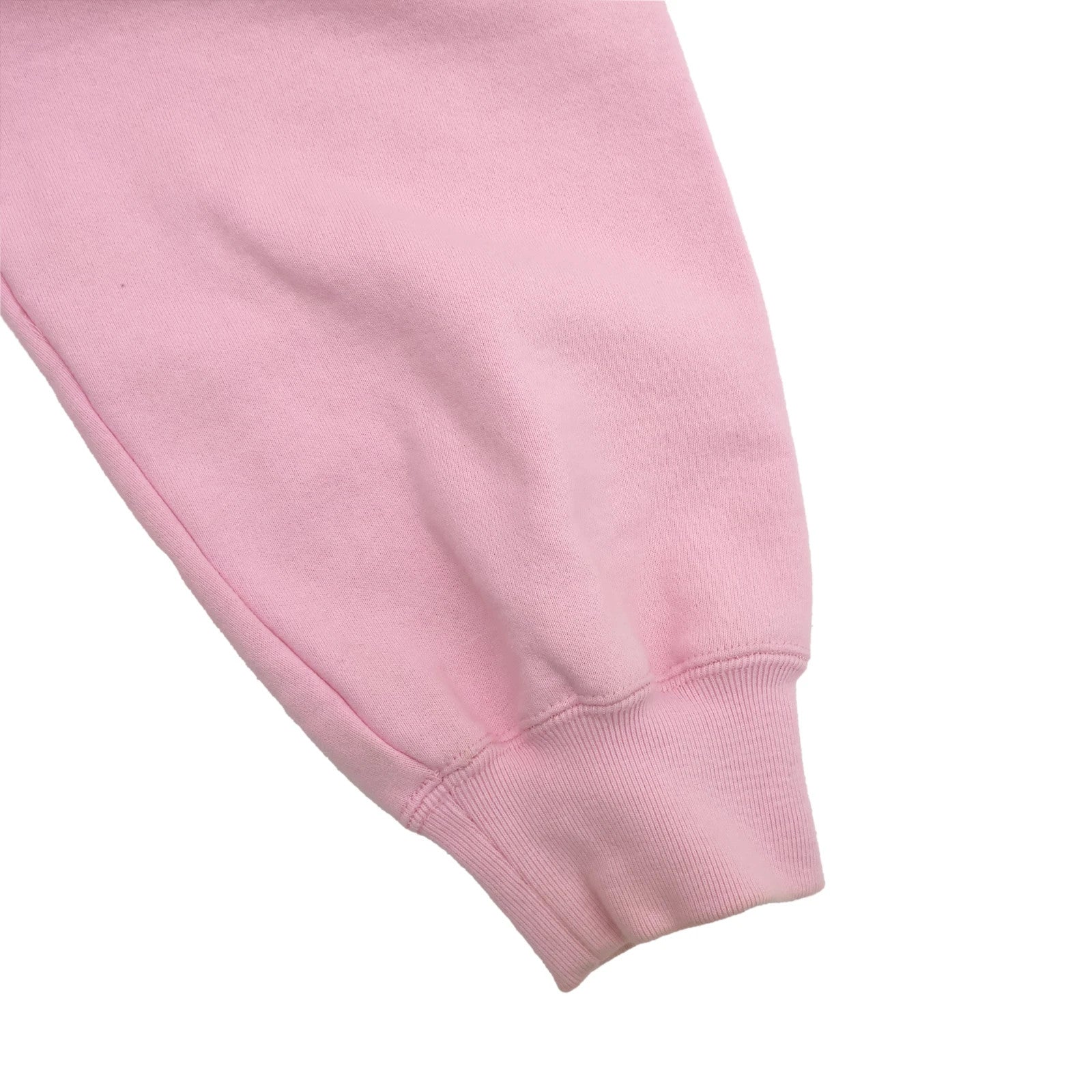 Supreme Satin Applique Hooded Sweatshirt Light Pink