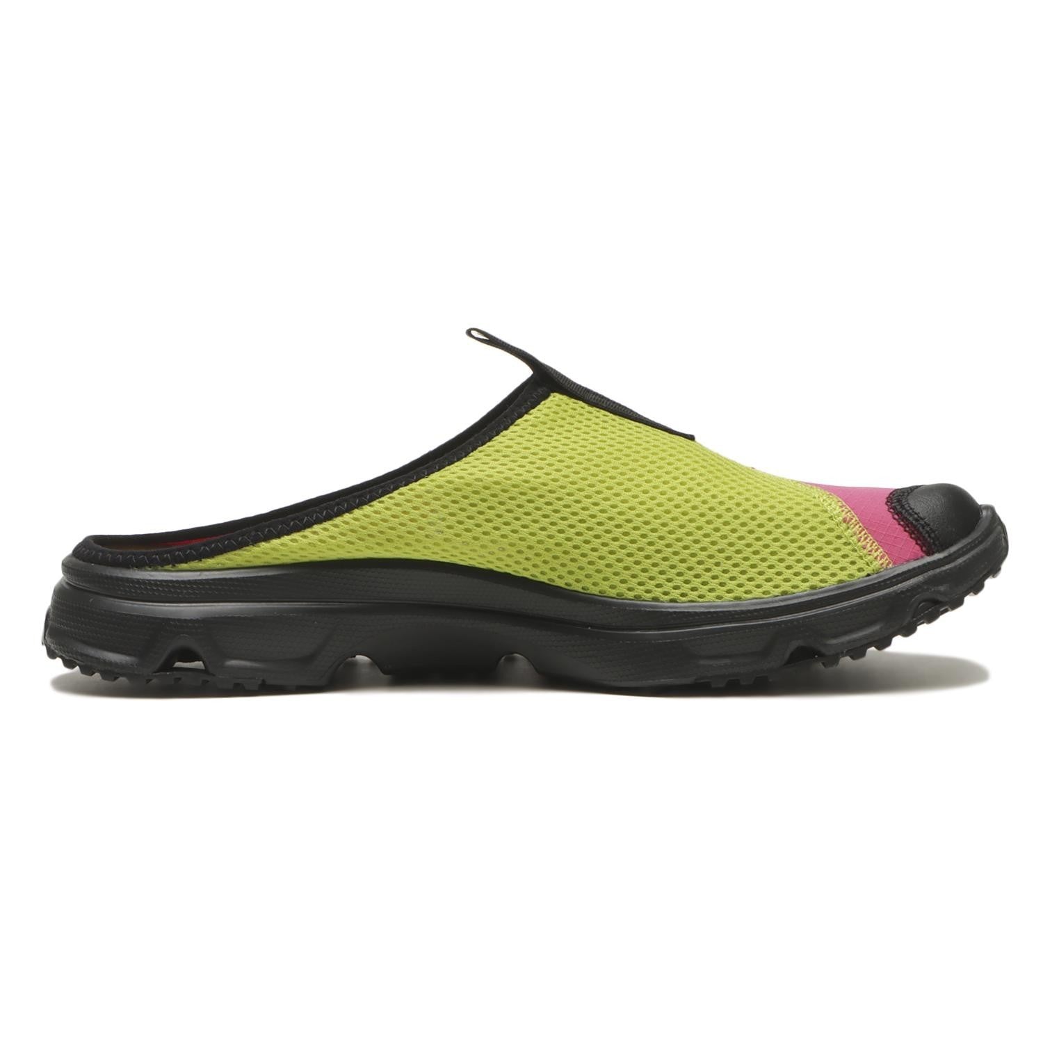 L47996500 Salomon RX Slide 3.0 Pink Yarrow Bright Chartreuse Black (Men's)