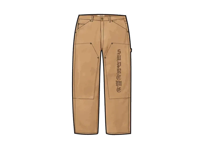 Supreme x The Great China Wall Double Knee Painter Pant "Tan"
