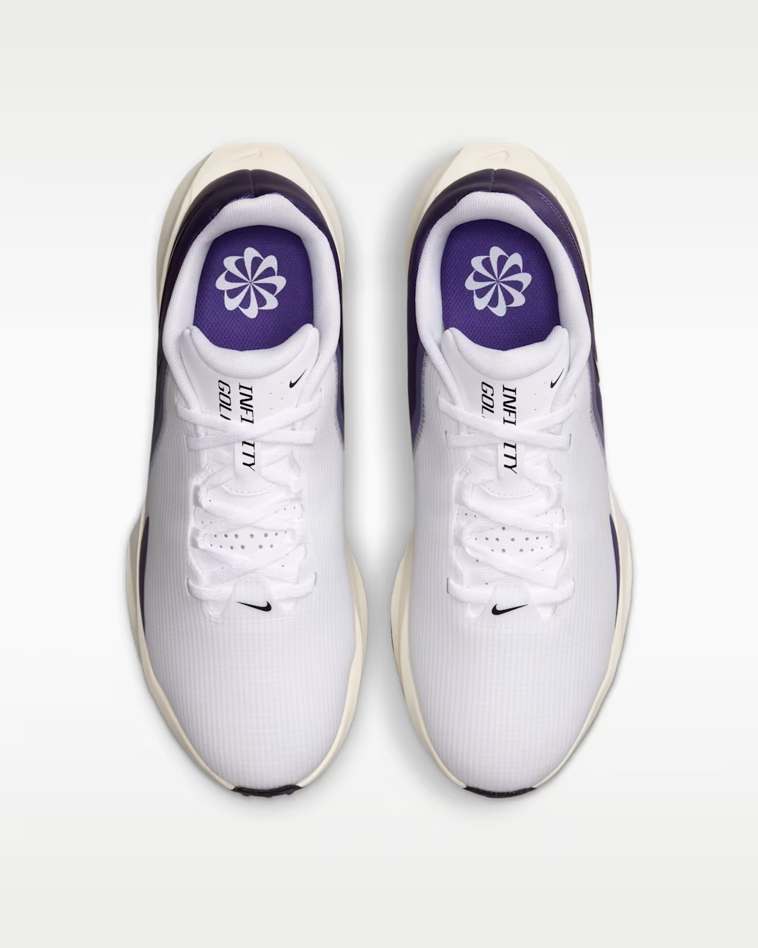 FN0565-107 Nike Infinity Golf Next Nature "White/Dark Iris" (Wide) (Men's)