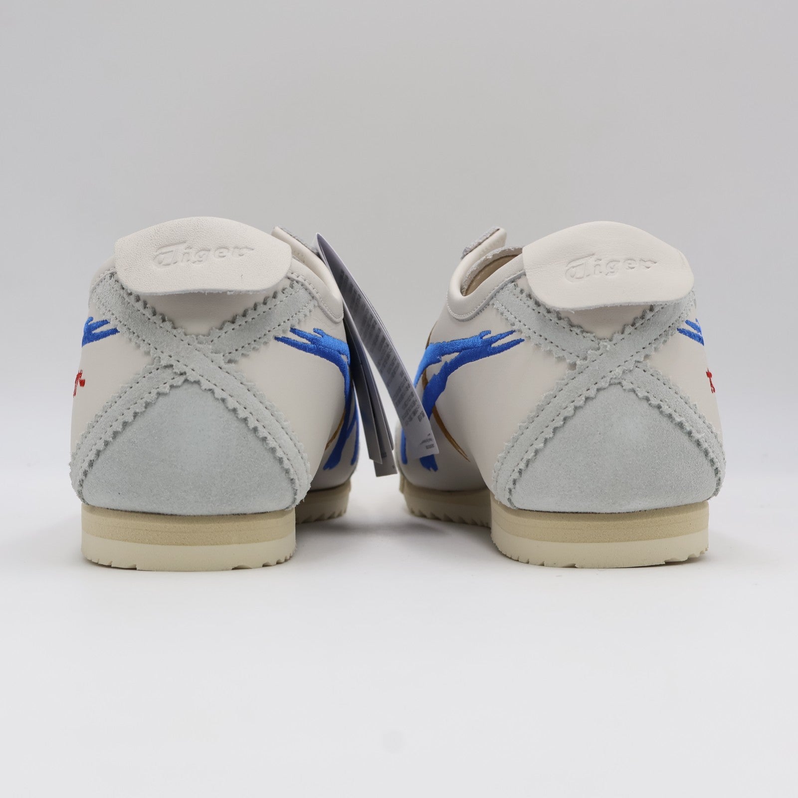 1181A119-101 Onitsuka Tiger Mexico 66 Deluxe White Directoire Blue (Men's)