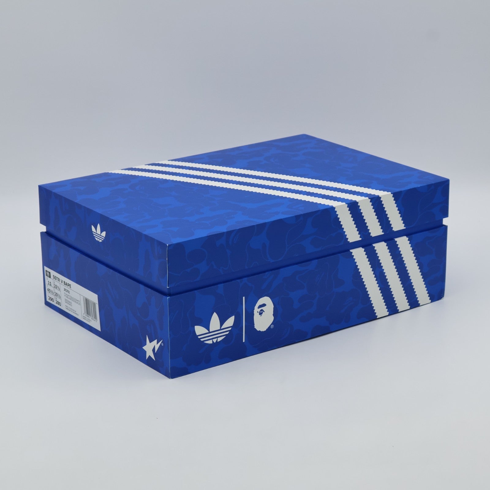 JR2701 A BATHING APE adidas Originals Superstar V Footwear White Core (Men's)