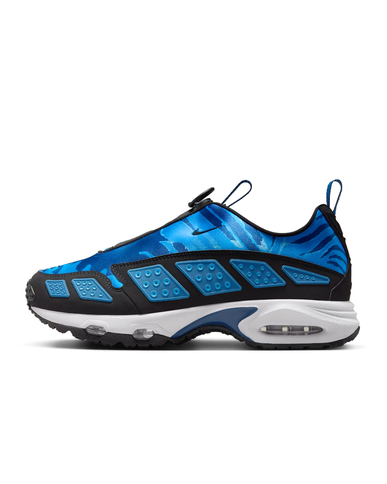 IB6863-400 Nike Air Max SNDR Black and Photo Blue (Men's)
