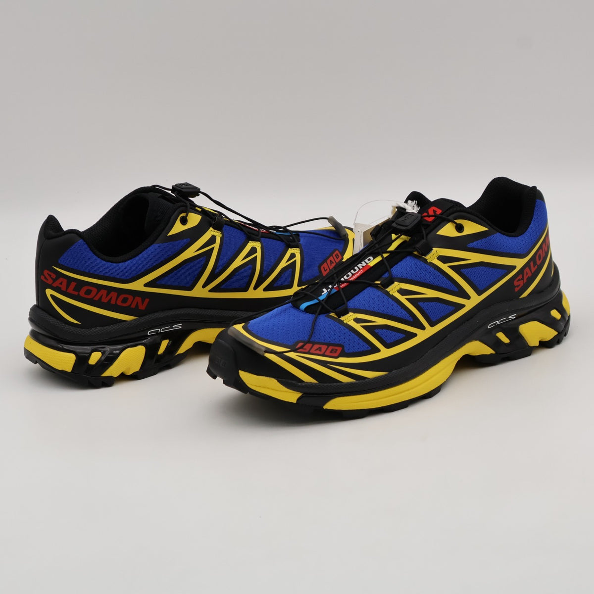 L49130400 JJJJound Salomon XT-6 Nautical Blue Lemon Black (Men's)