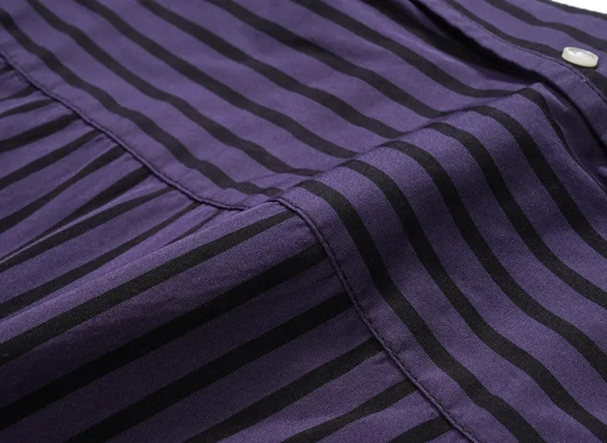 Supreme Stripe Shirt "Purple"