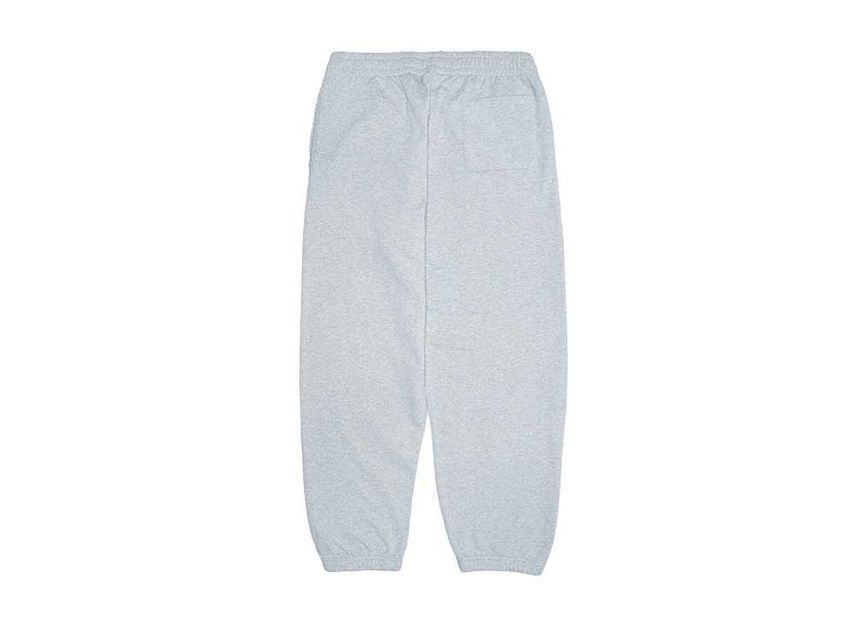 Supreme Satin Applique Sweatpant Heather Grey