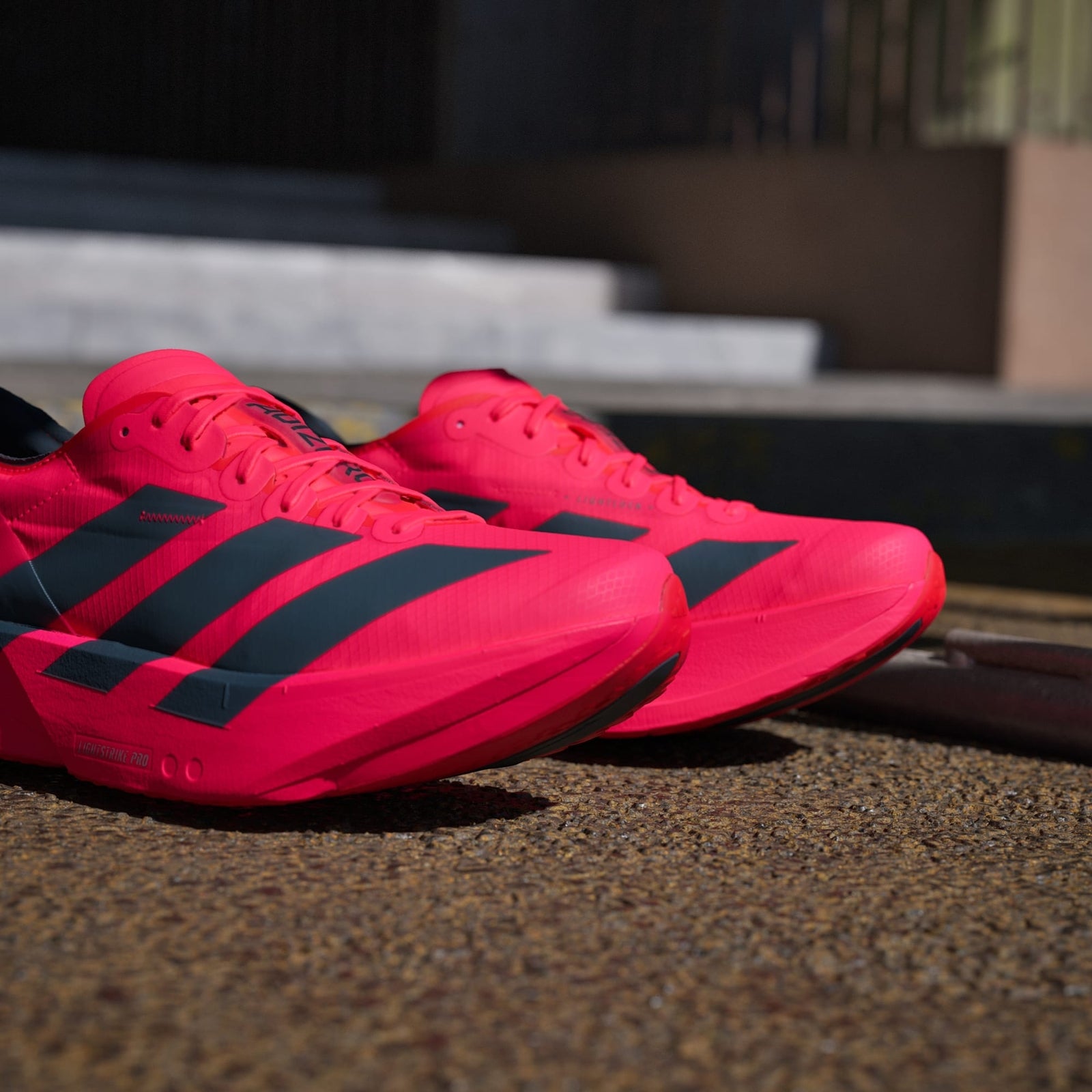 JR6368 adidas Adizero Adios Pro 4 Lucid Red Core Black Lucid Red (Men's)