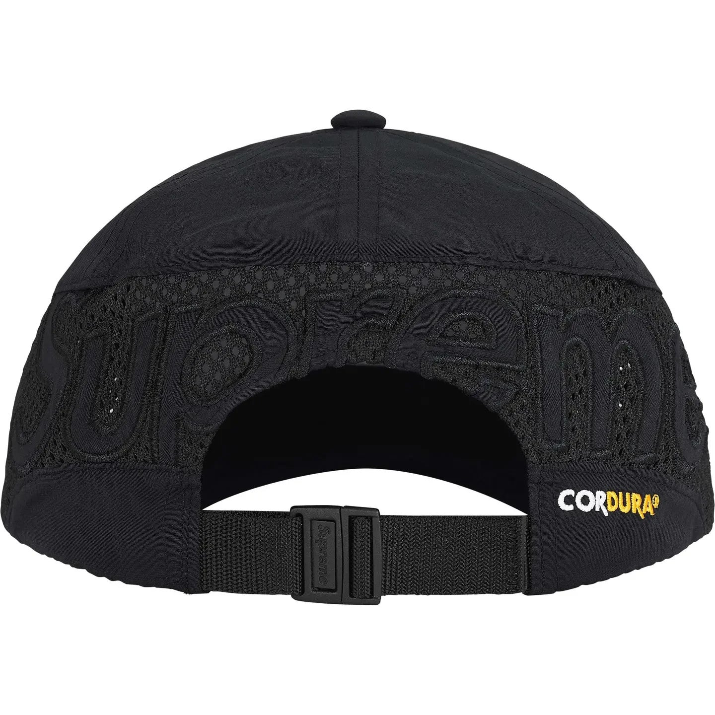 Supreme Cordura Mesh 6-Panel Black