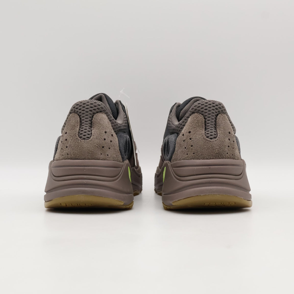 EE9614 Adidas Yeezy Boost Waver Runner Mauve Dark Grey Yellow Charcoal Gray