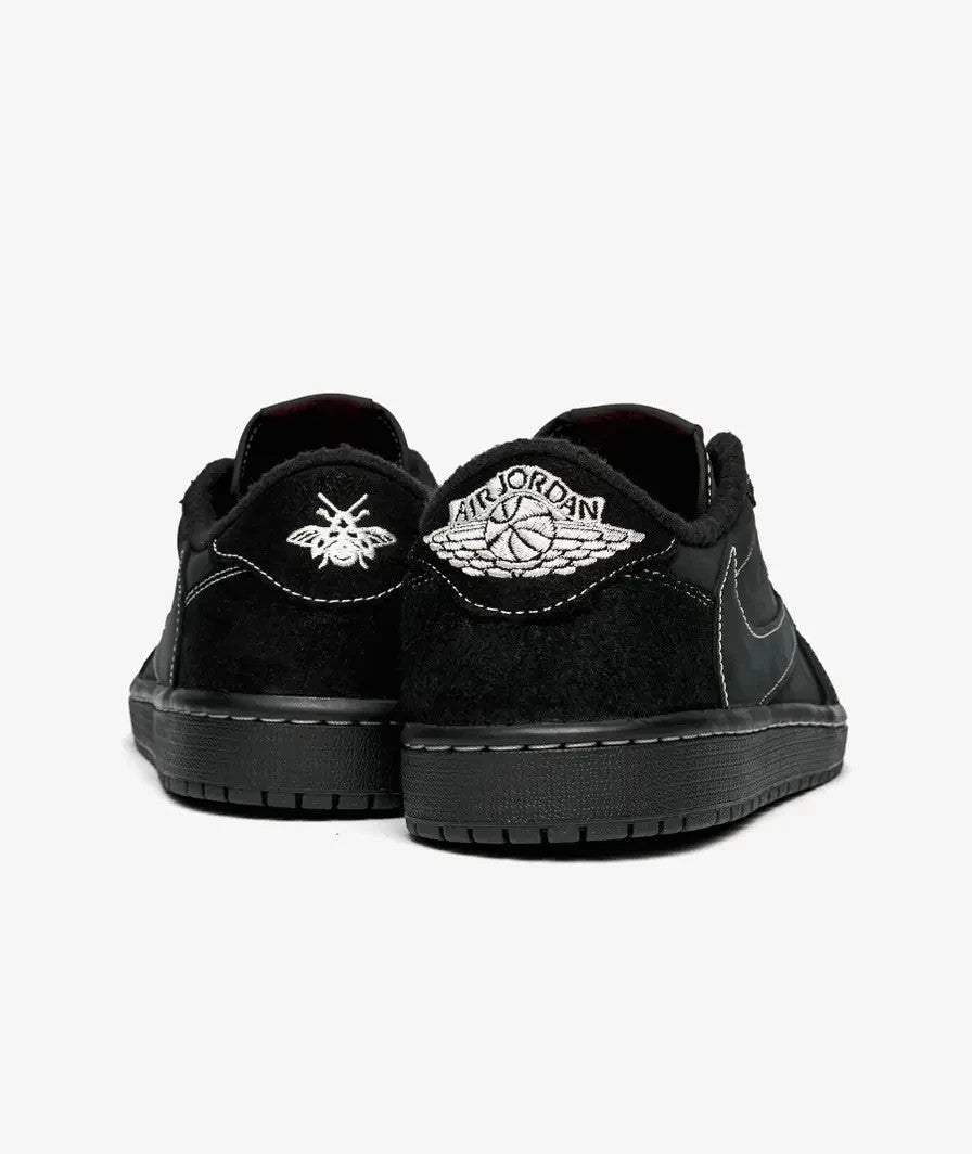 DM7866-001 Travis Scott Ã Nike Air Jordan 1 Low OG SP "Black Phantom"(Men's)