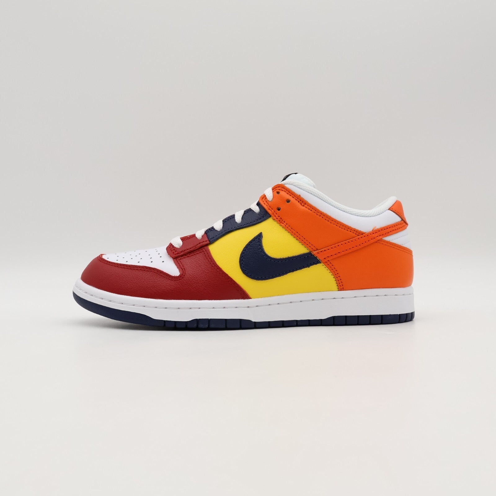 IB2051-400 Nike Dunk Low CO.JP What The Midnight Navy and Varsity Red (Men's)