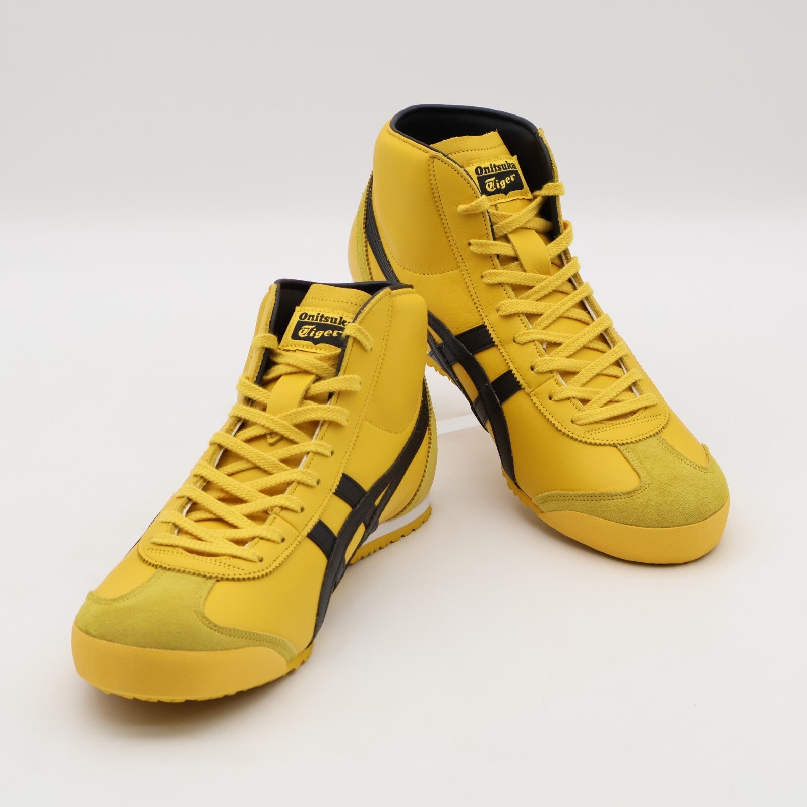 1183B577-751 Onitsuka Tiger Mexico Mid Runner Yellow Black (Men's)