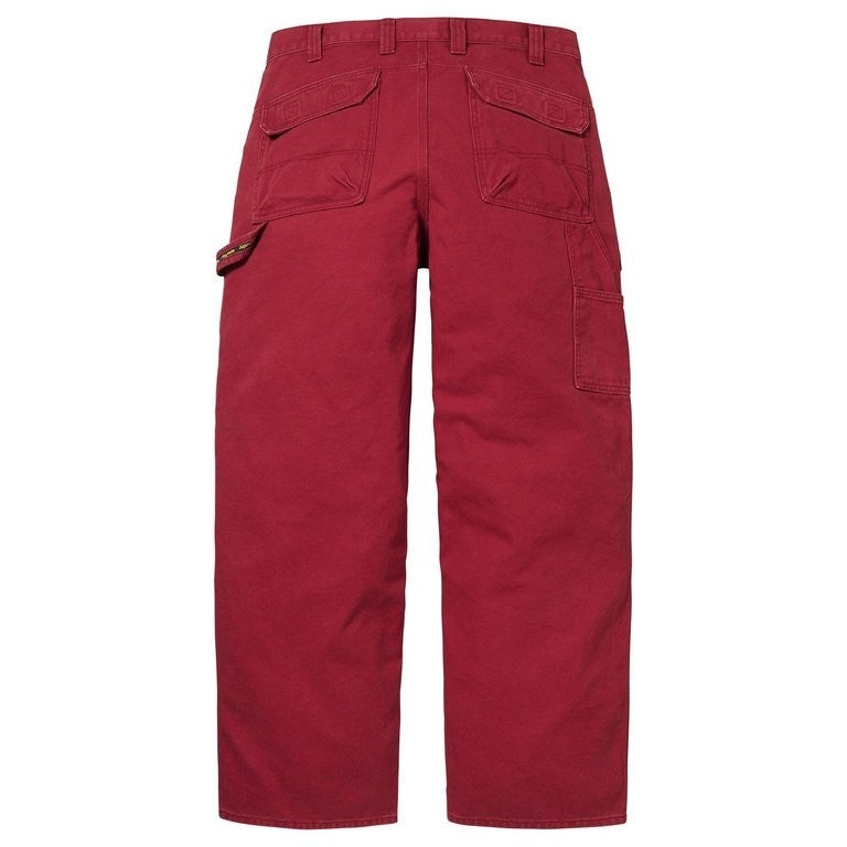 Supreme Double Knee Utility Pant Red