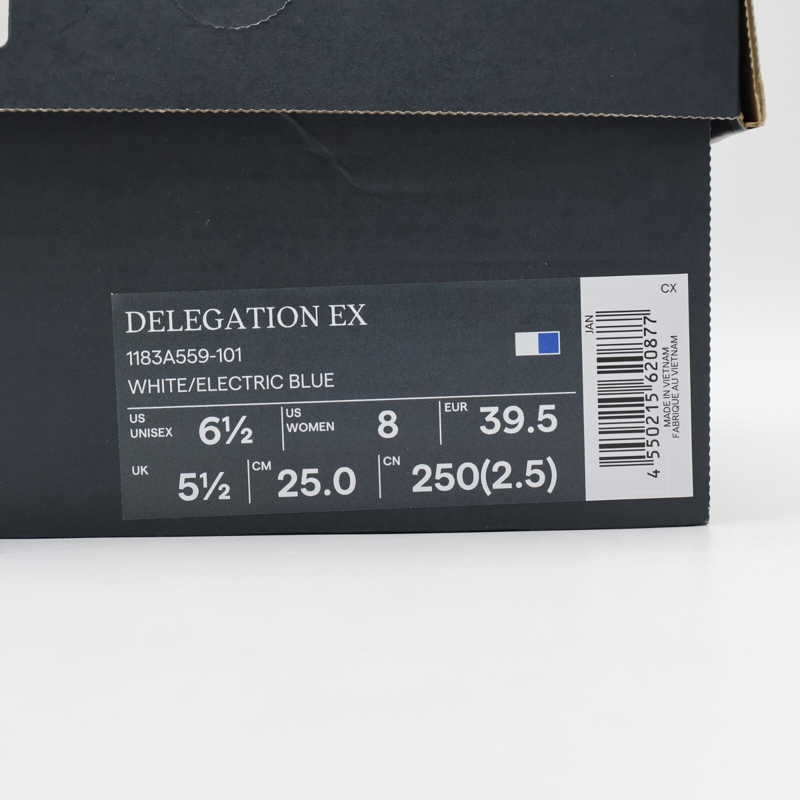 1183A559-101 Onitsuka Tiger Delegation EX White Electric Blue (Men's)