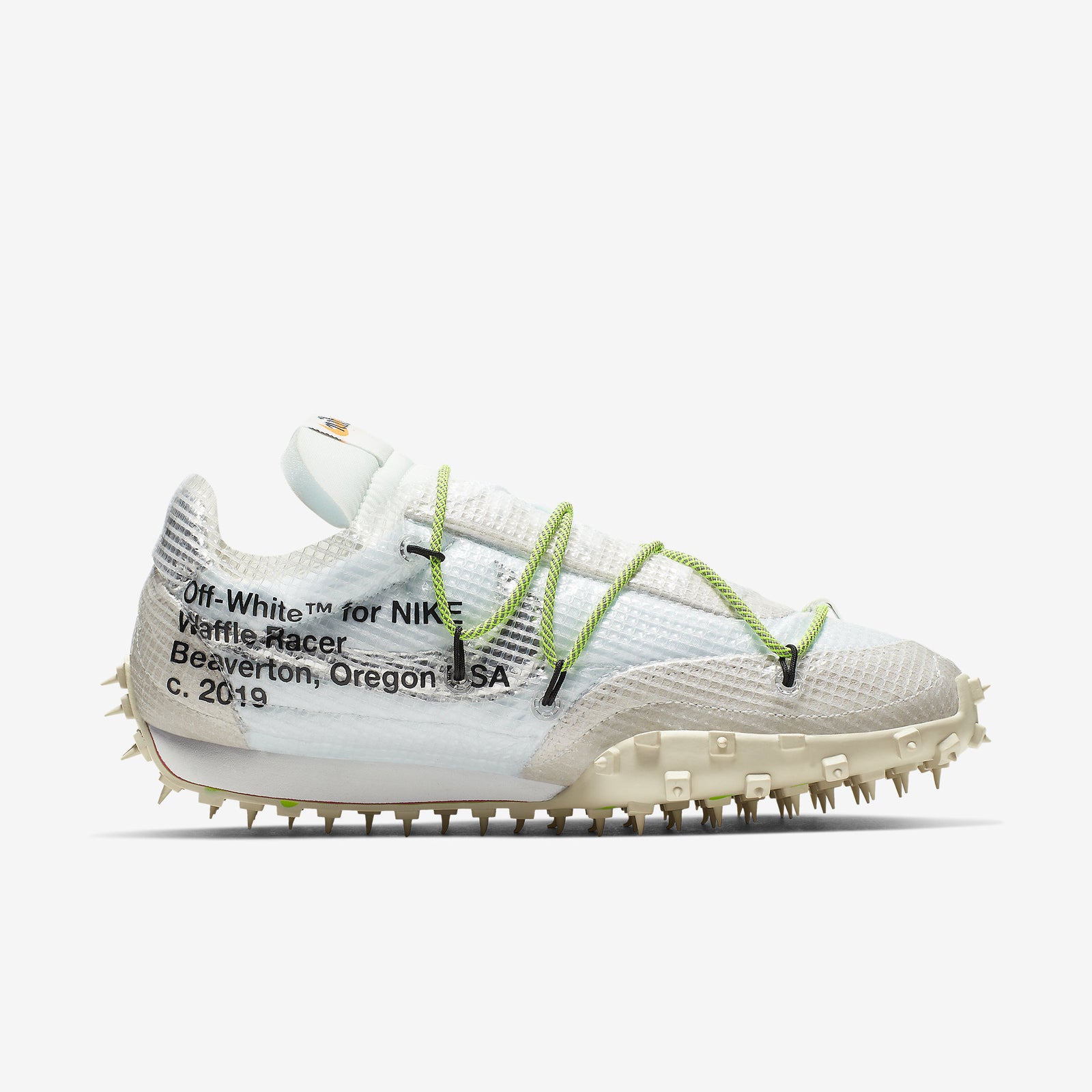 CD8180-100 Off-White Ã Nike Waffle Racer White (Women's)
