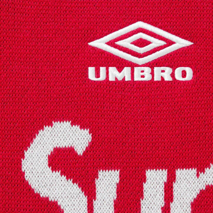 Supreme Umbro Zip Up Sweater Red