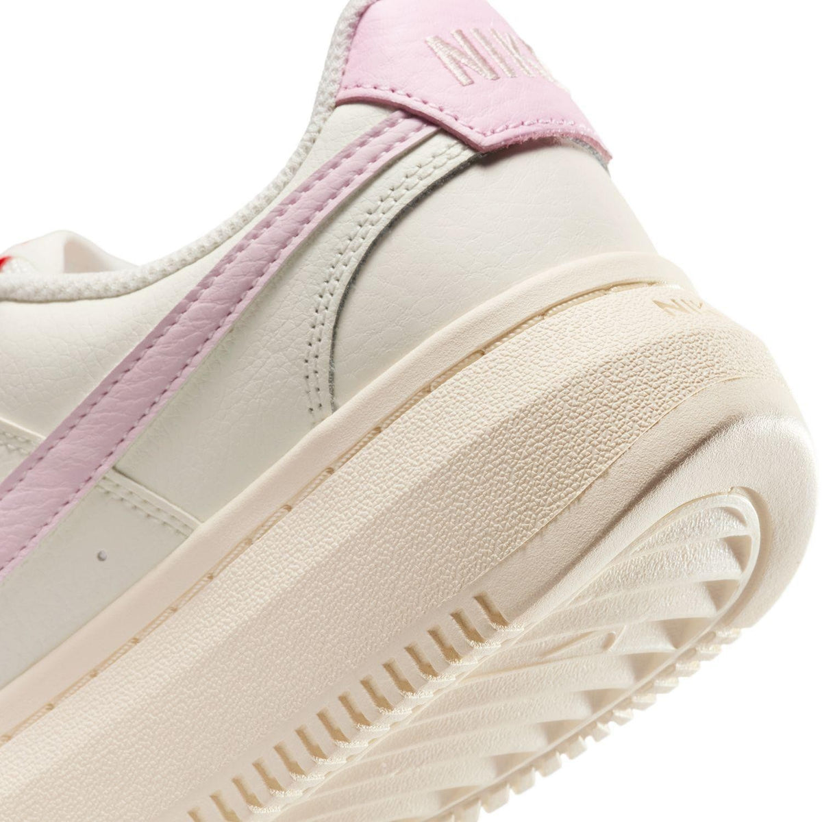 IB4480-133 Nike Court Vision Alta Sail Pale Ivory Light Crimson Pink (Women's)