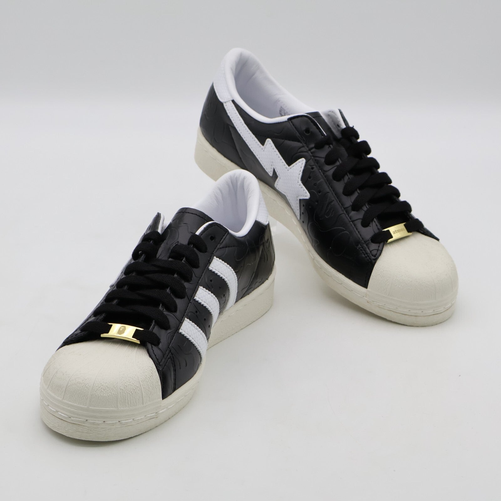 JQ3666 atmos A BATHING APE adidas Originals SSTR 5 Core Black Footwear (Men's)