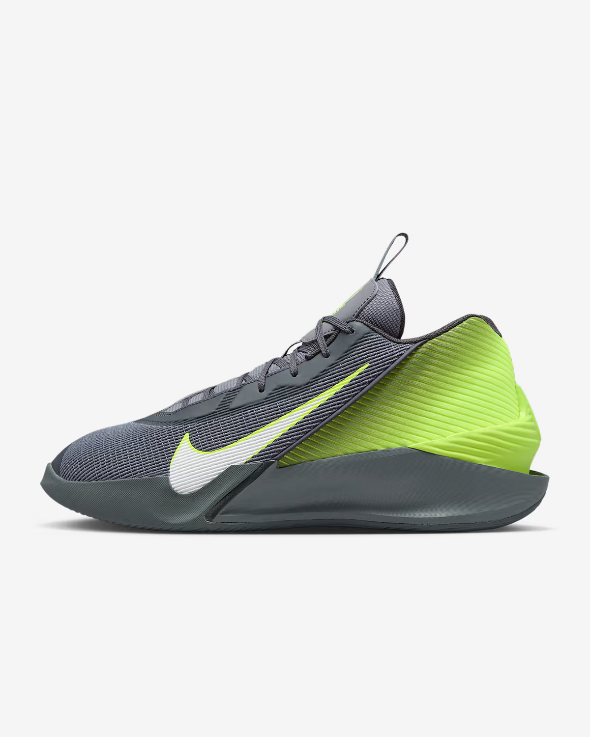 HF1804-004 Nike GT Jump Academy Smoke Grey Dark Smoke Grey Volt White (Men's)