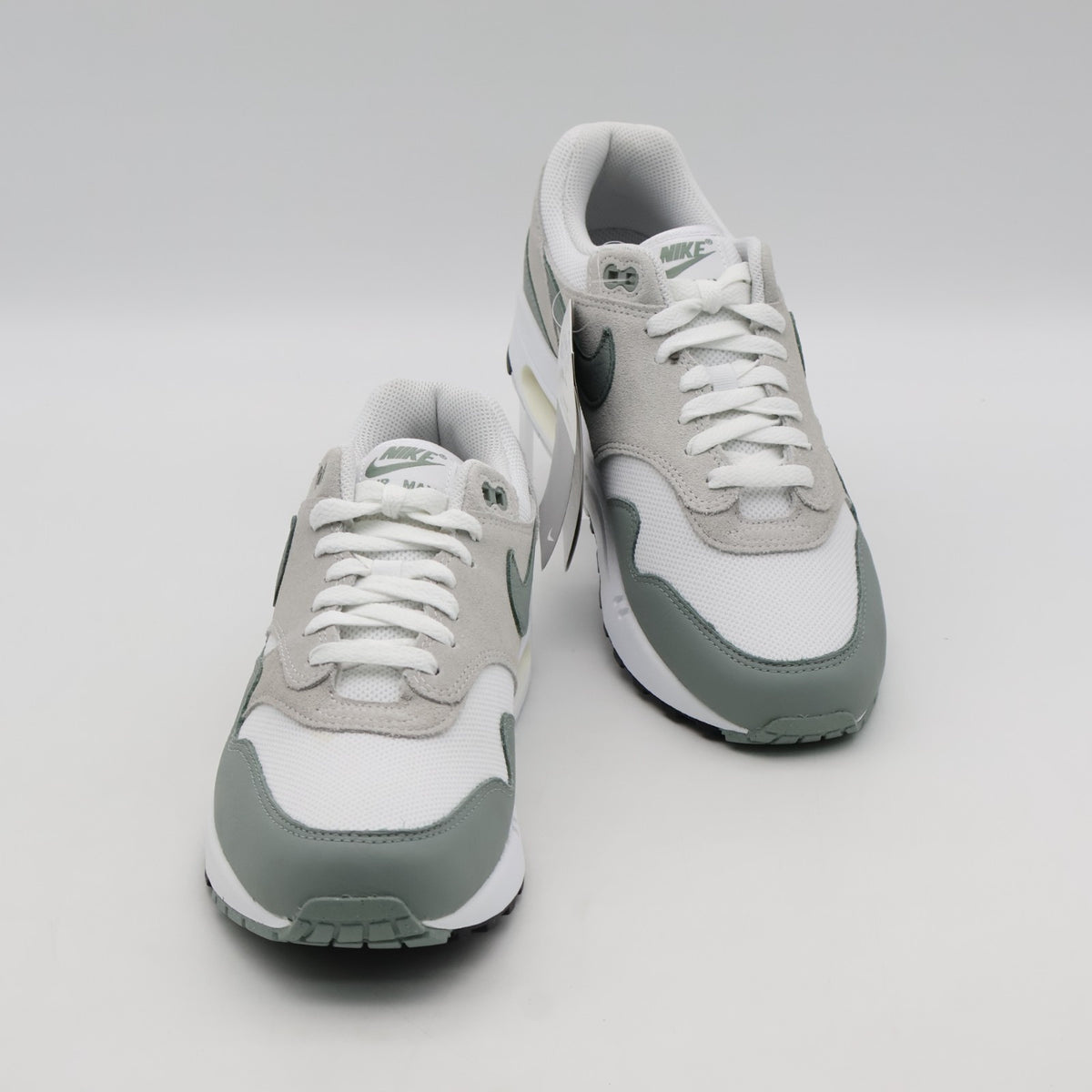 DZ4549-100 Nike Air Max 1 Mica Green White Light Grey Mud Gray Photon Dust