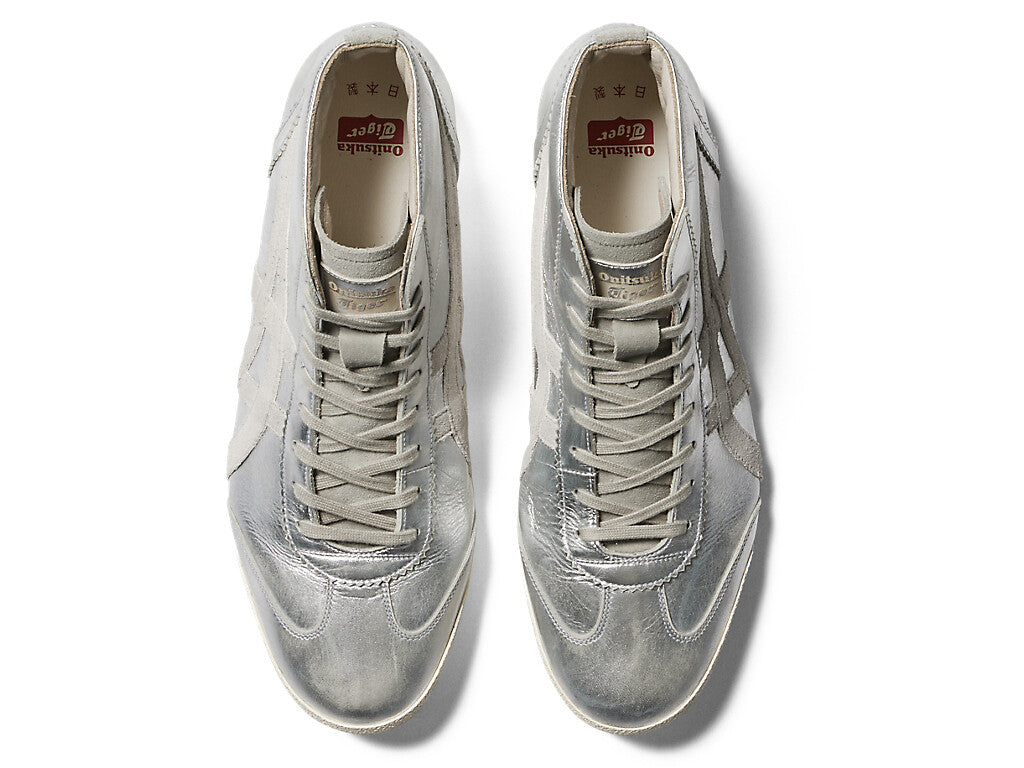 1181A608-020 Onitsuka Tiger NIPPON MADE Mexico Mid Runner Deluxe Silver (Men's)