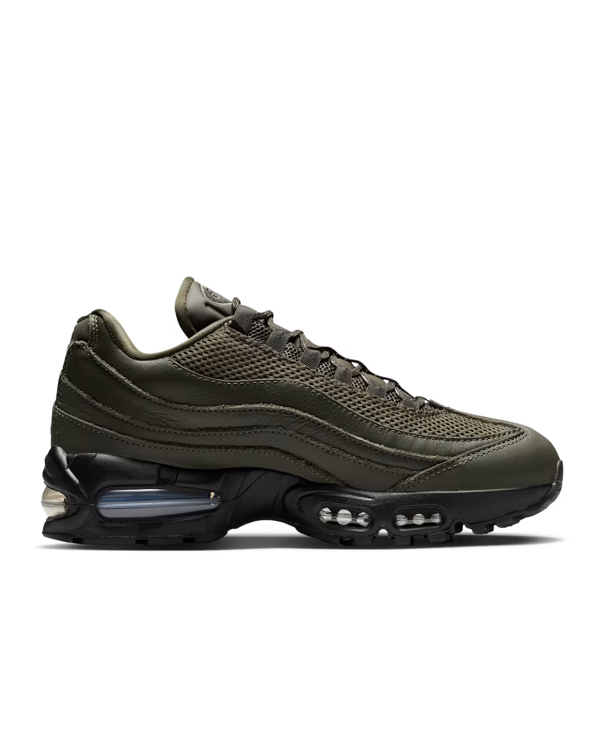 IH1413-300 Nike Air Max 95 Big Bubble Cargo Khaki Black (Women's)