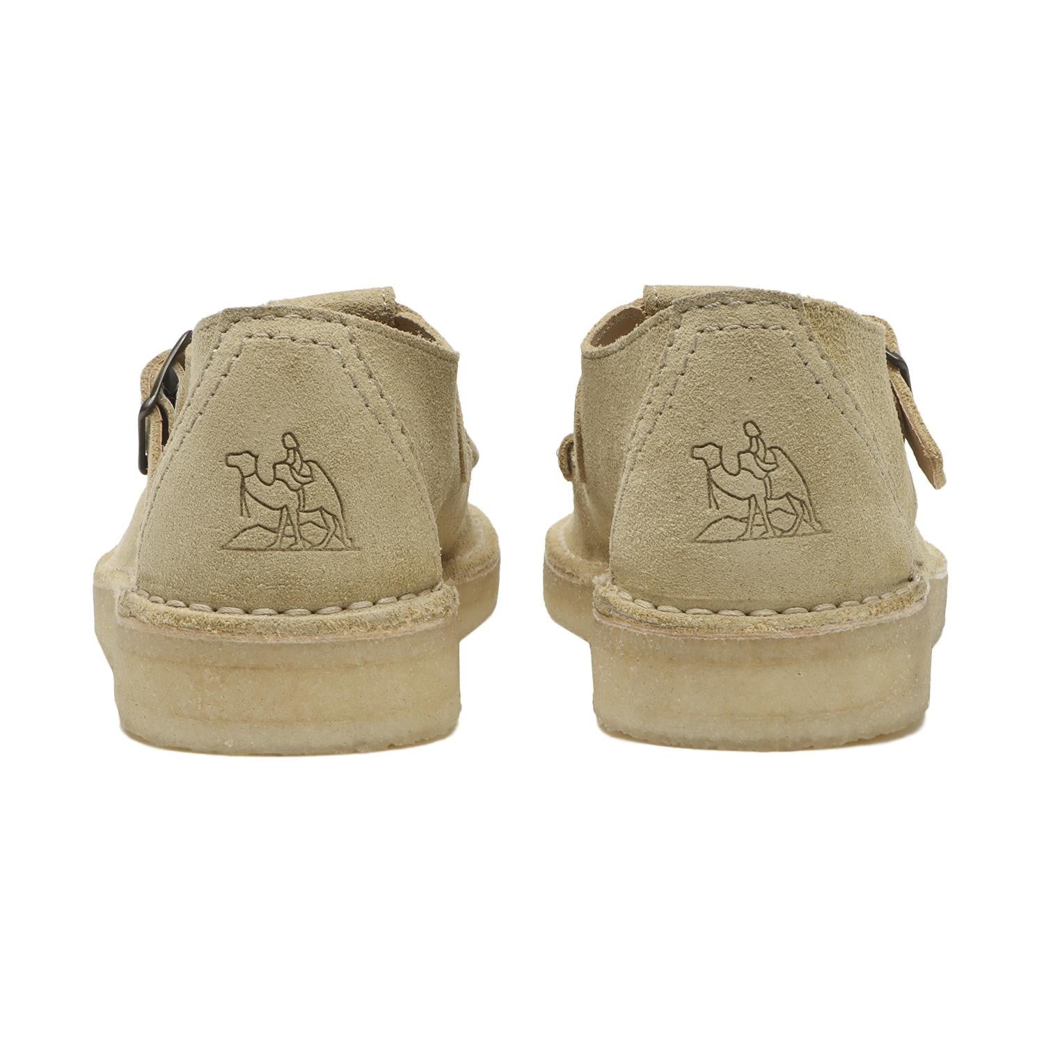 26182845 Clarks Nomad T Bar Maple Suede ( Men's )