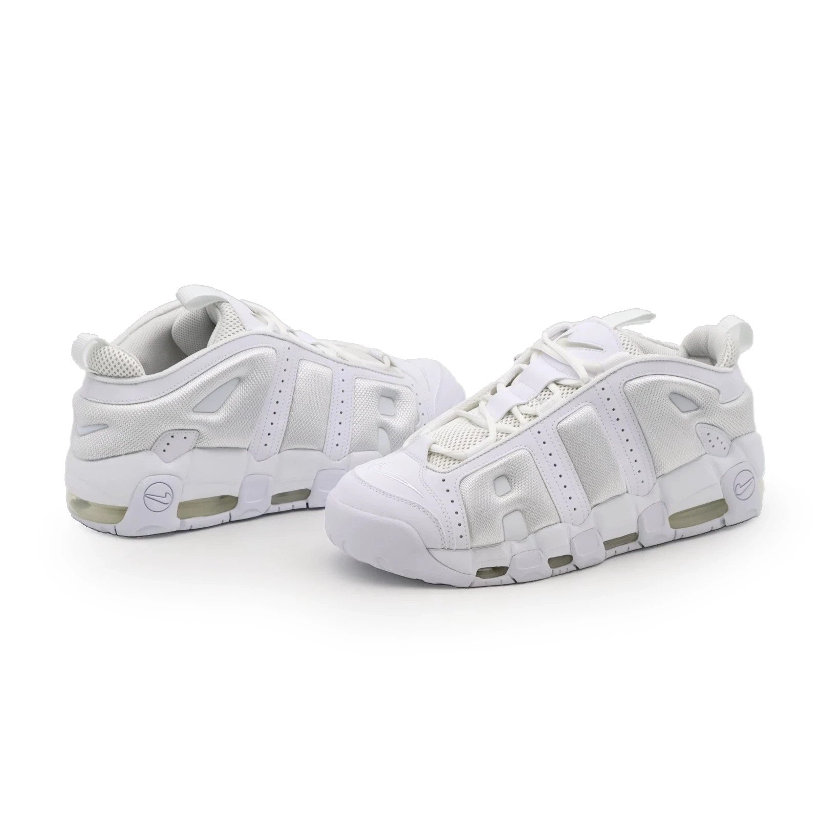 FZ3055-100 Nike Air More Uptempo Low Triple White (Men's)