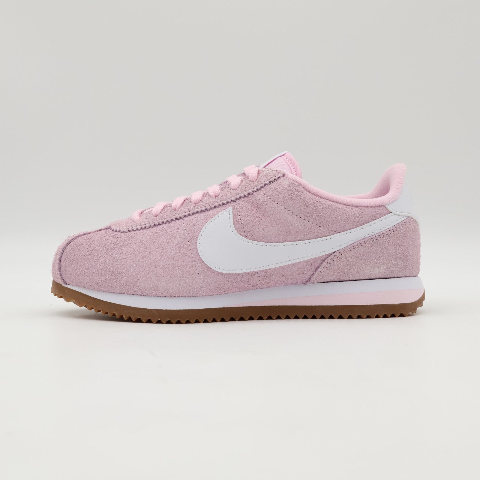 FJ2530-600 Nike Cortez Vintage Suede Pink Foam Gum Medium Brown White (Women's)