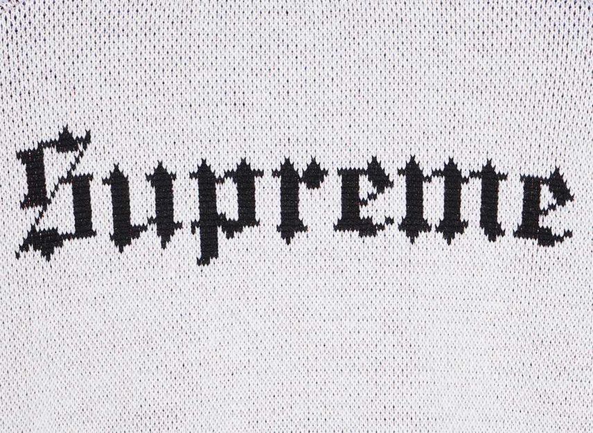 Supreme Snow White Sweater White
