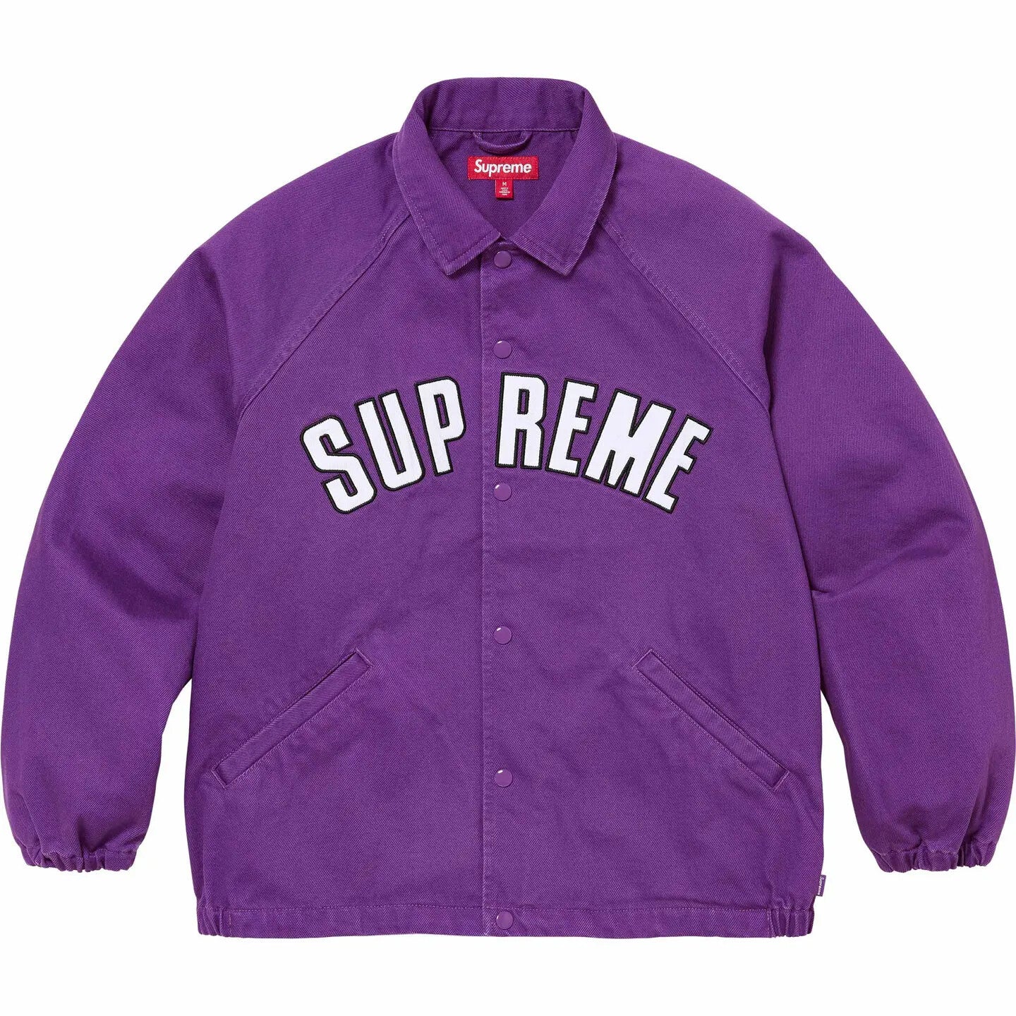 Supreme ARC Denim Coaches Jacket Purple