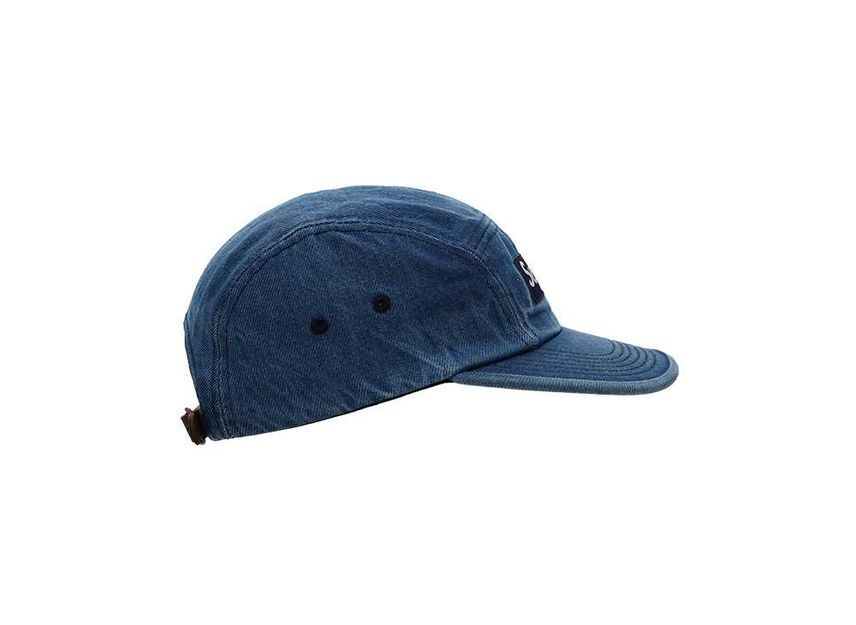 Supreme Washed Chino Twill Camp Cap Denim