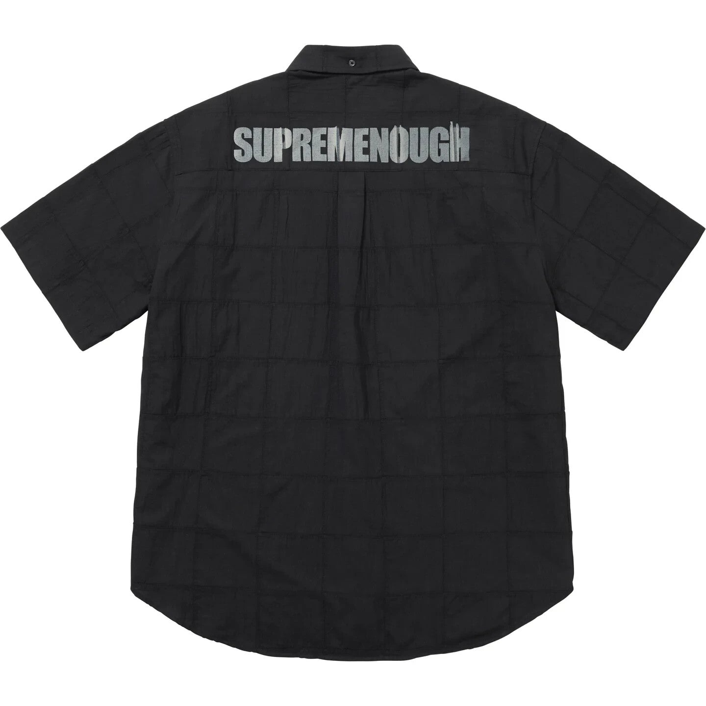 Supreme GOODENOUGH Patchwork S/S Shirt Black