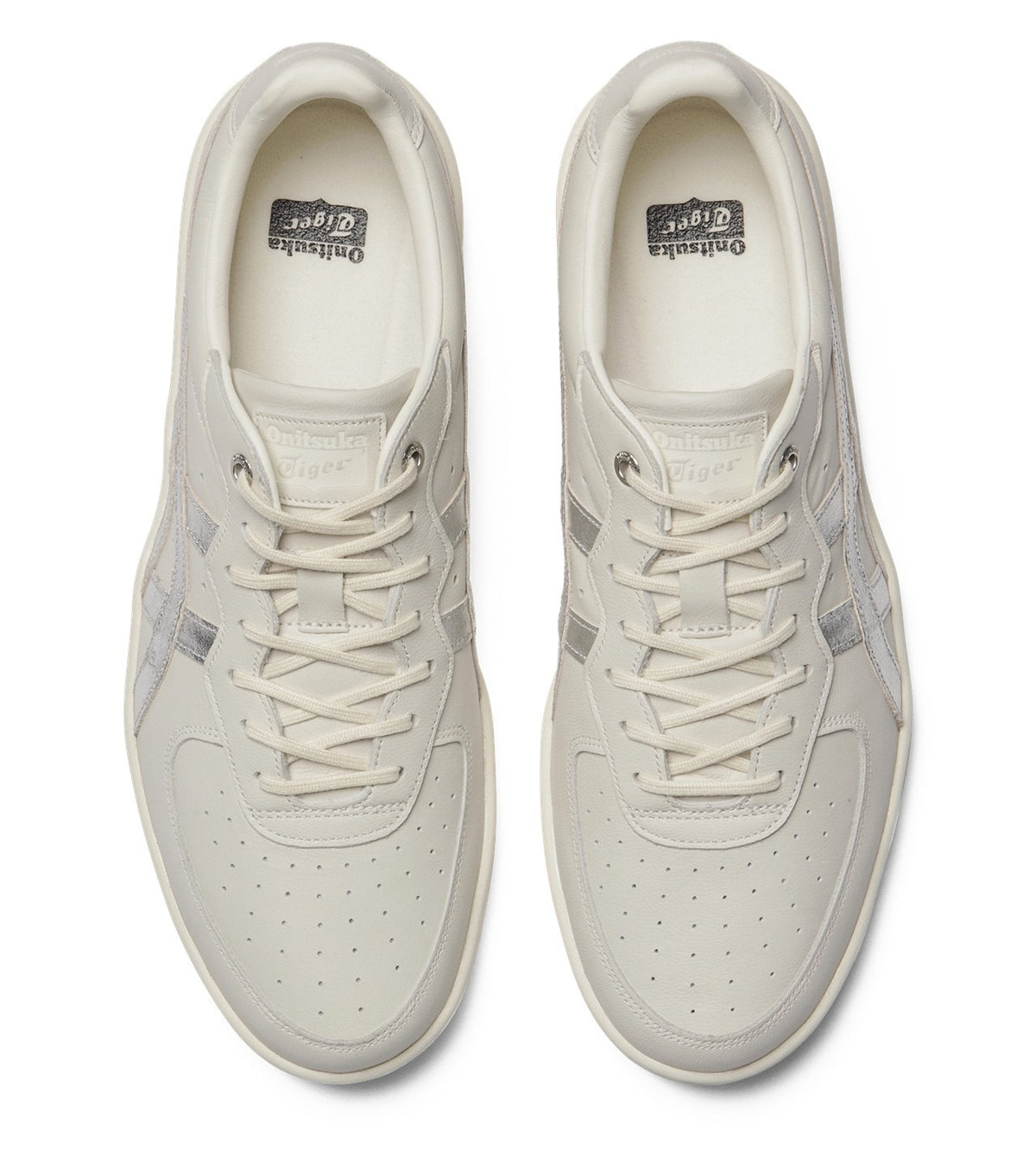 1183C630-100 Onitsuka Tiger GSM SD "CREAM/PURE SILVER"