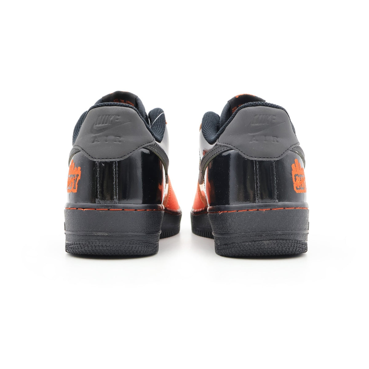 CT1251-006 Nike Air Force 1 Low Shibuya Halloween Orange Black Skeleton (Men's)