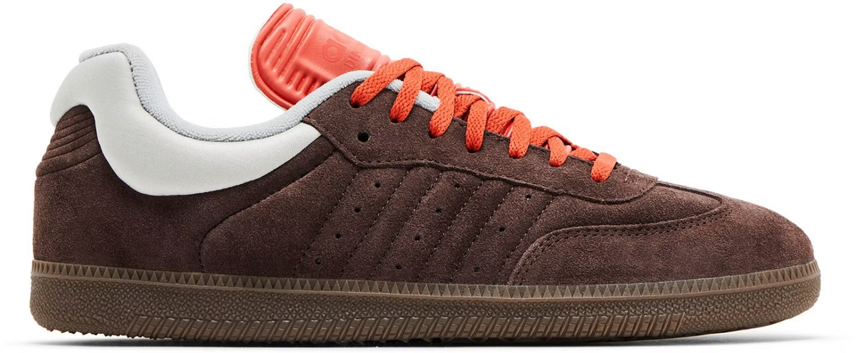 IF9704 Dingyun Zhang Ã adidas Samba "Brown Oxide/Brown Oxide/Surf Red" (Men's)