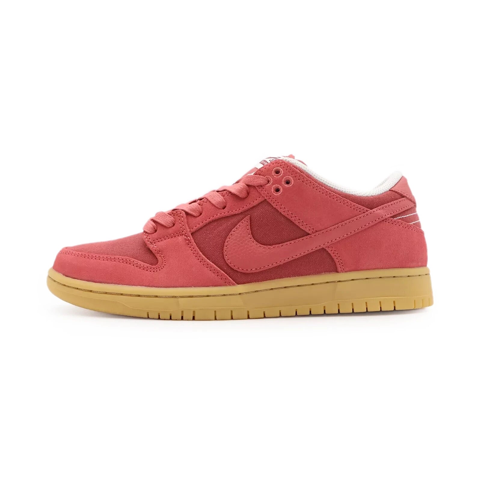 DV5429-600 Nike Dunk Low SB Adobe Red Gum Light Brown Pink Phantom Beige (Men's)