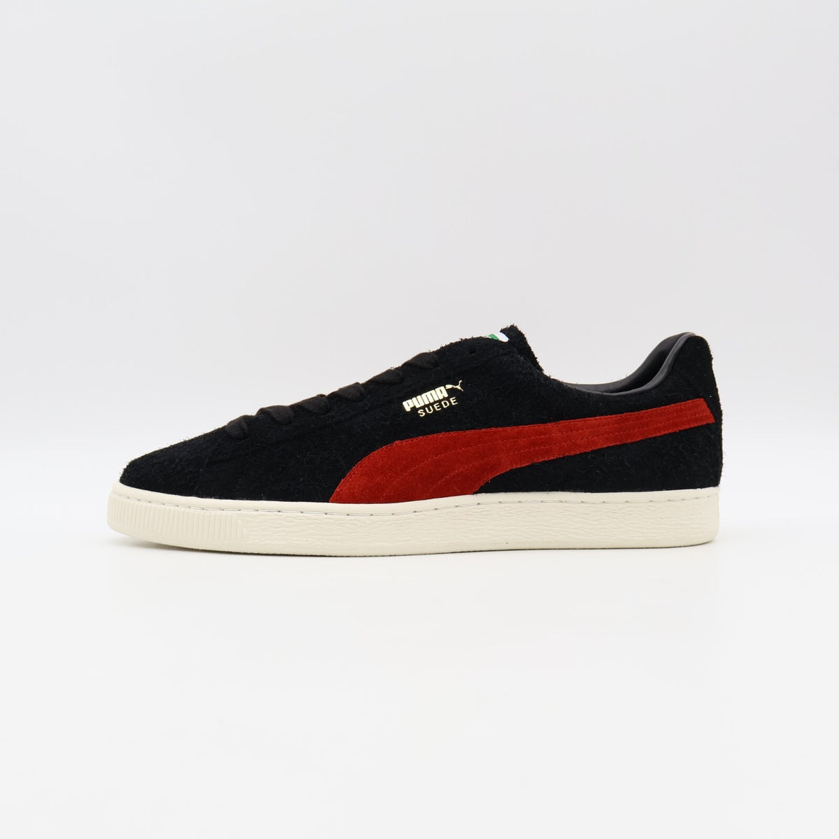 398560-01 Puma Suede MIJ Puma Black Puma Red (Men's)
